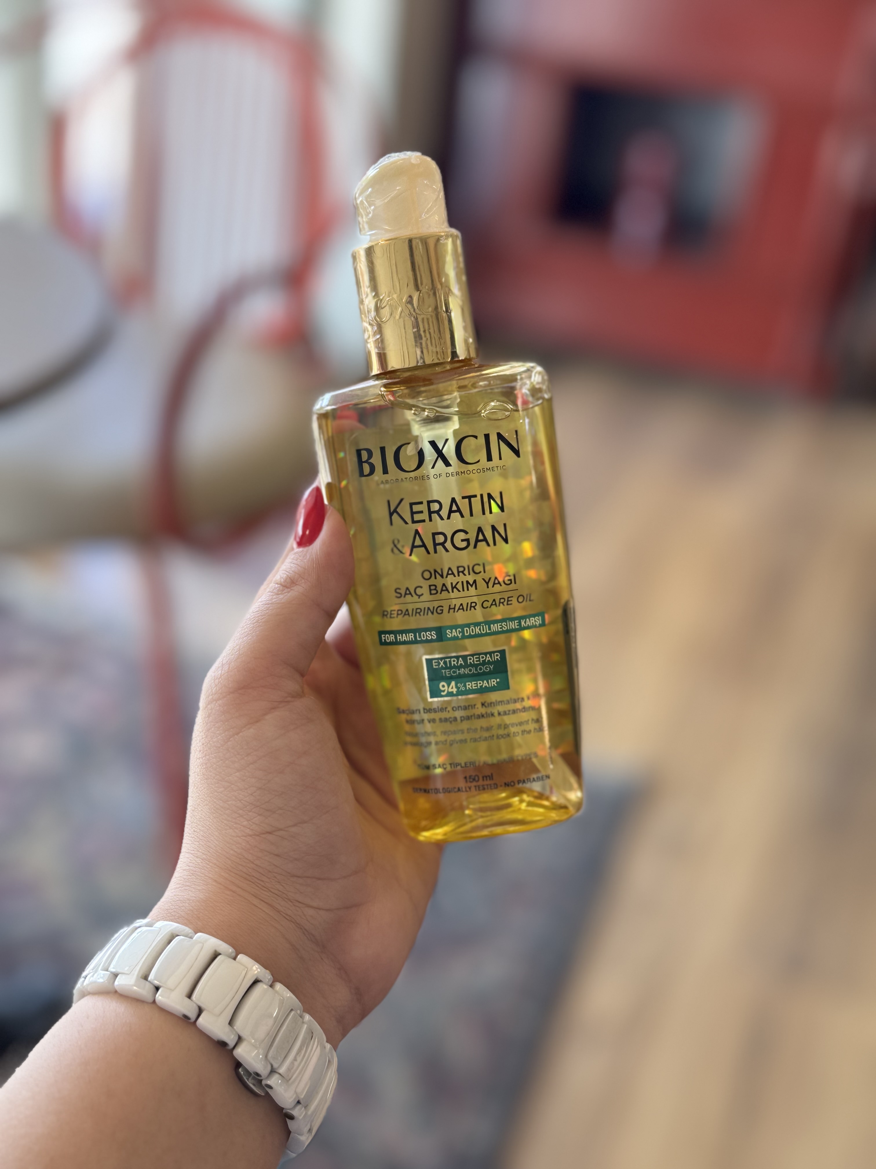 روغن کراتین و آرگان بیوکسین BIOXCIN حجم 150 میل