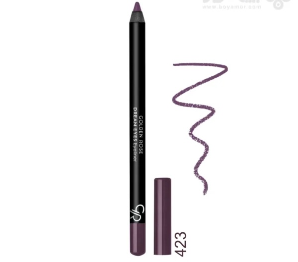 مداد چشم گلدن رز مدل DREAM EYES شماره 423 رنگ بنفش