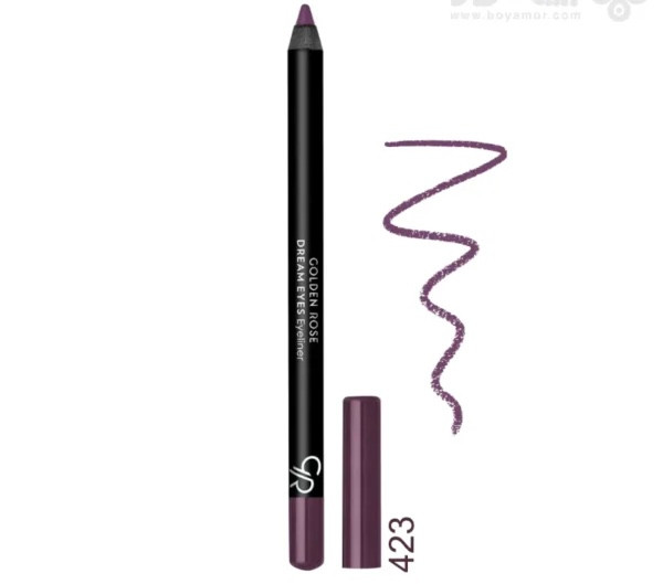 مداد چشم گلدن رز مدل DREAM EYES شماره 423 رنگ بنفش