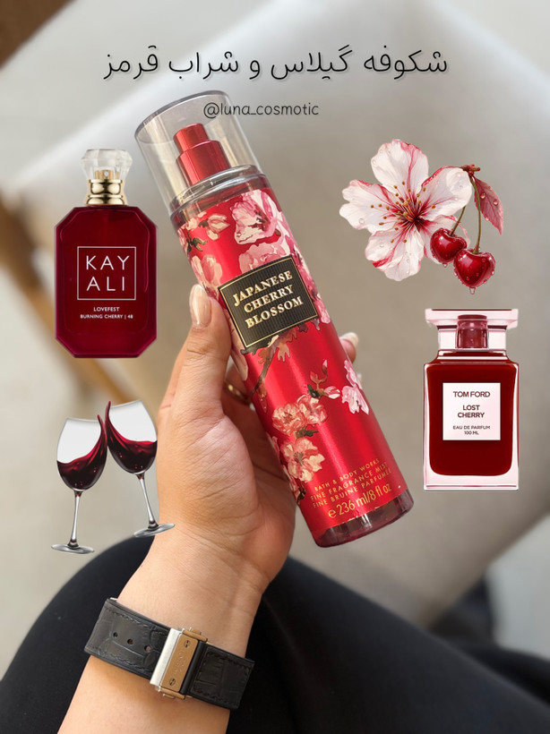 بادی اسپلش بث اند بادی رایحه Japanese Cherry Blossom